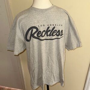 Young & Reckless Gray Men's T-Shirt